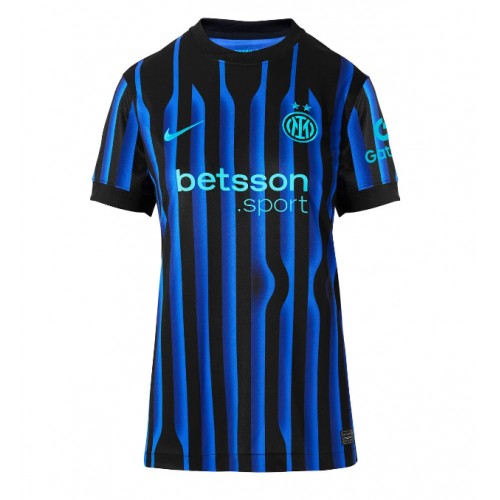 Ženski Nogometni dresi Inter Milan Domači 2025-26 Kratek Rokav